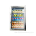 Drinks Refrigerator with Glass Doors Commercial Mini Fridge